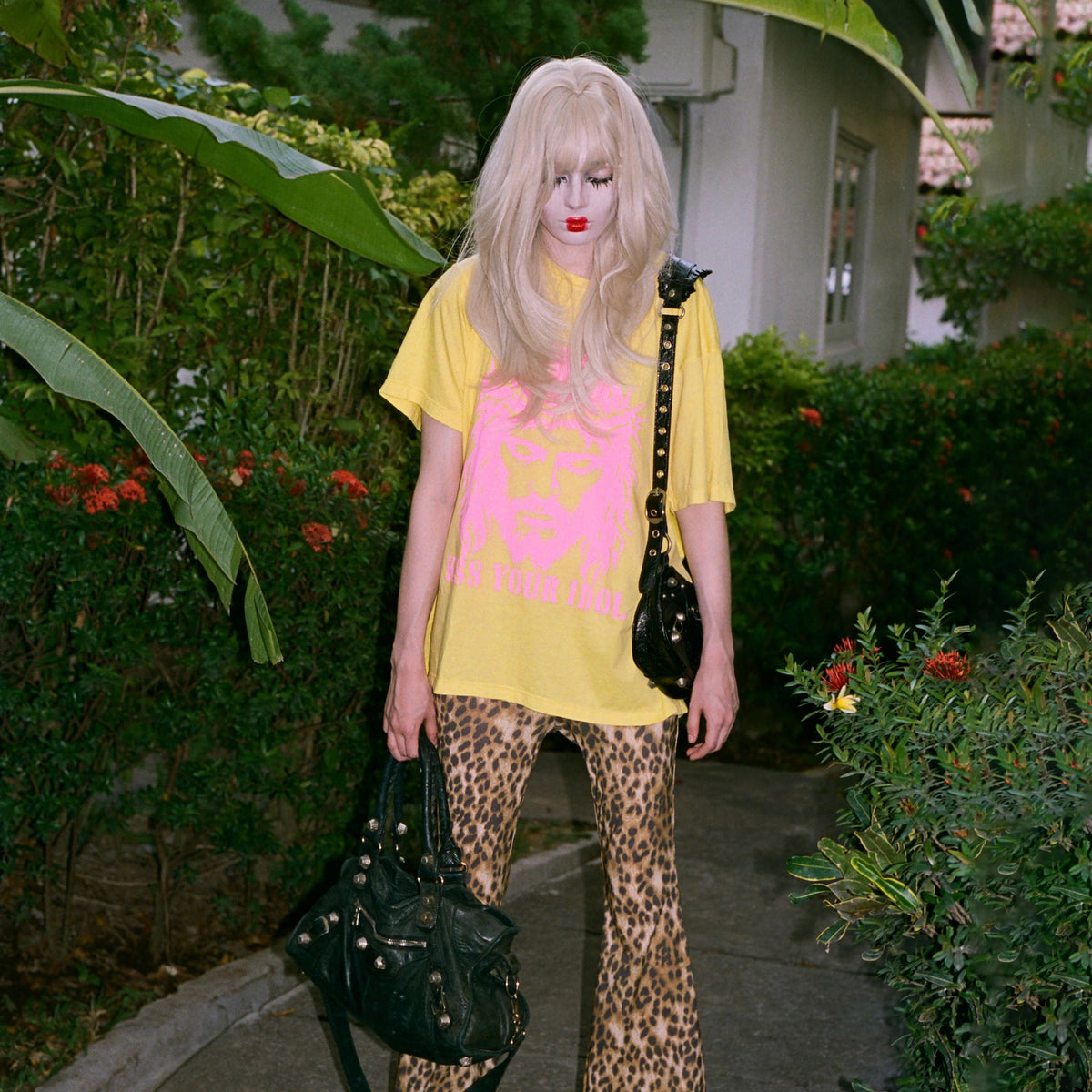 ROCK STAR TEE YELLOW