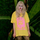 ROCK STAR TEE YELLOW