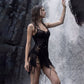 SAMPLE DRESS IN BLACK