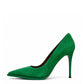 Green Suede Heels