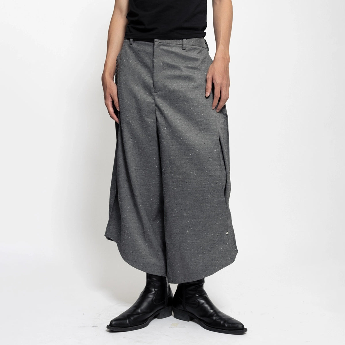 BAY TROUSERS GRAY