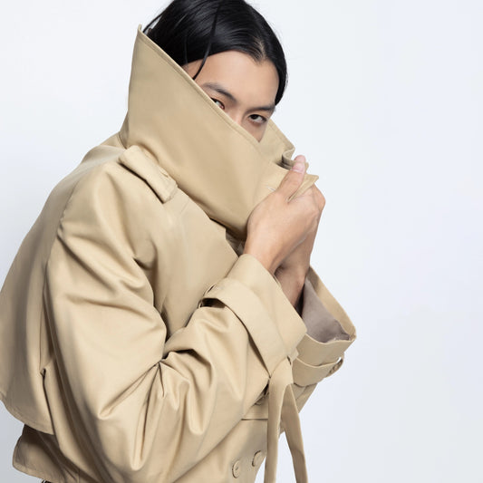 TRENCH STRUCTURED JACKETS BEIGE