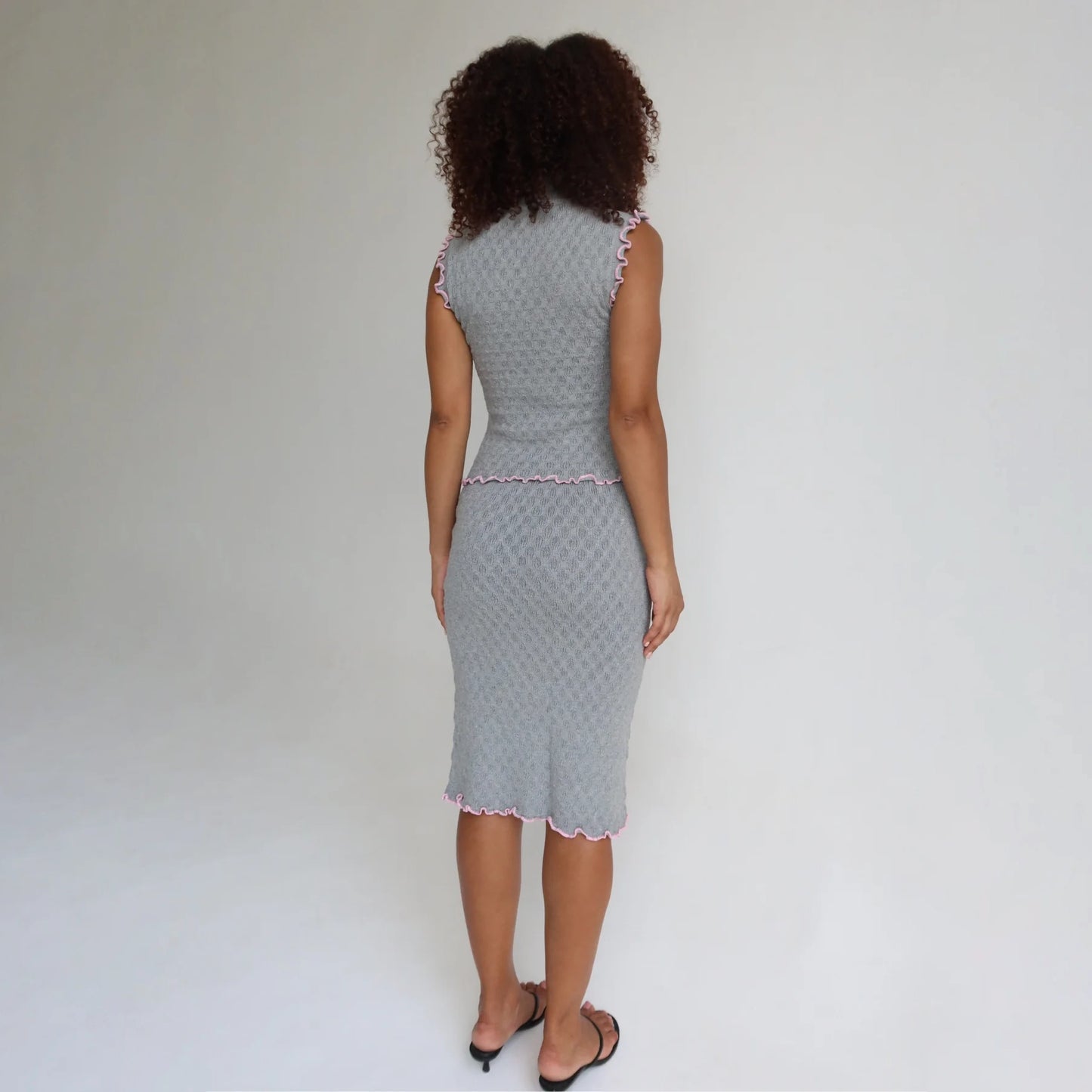 Gardenia Knit Midi Skirt