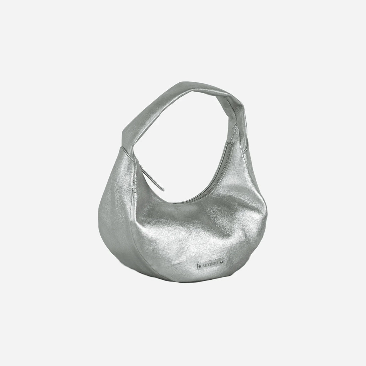 The Circle bag Small - Silver