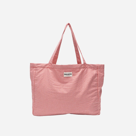 Totebag Large Vichy - Red