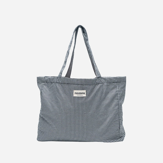Totebag Large Vichy - Black