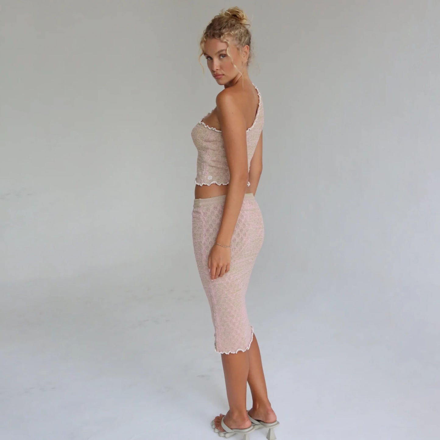 Gardenia Knit Midi Skirt