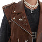 Leather vest