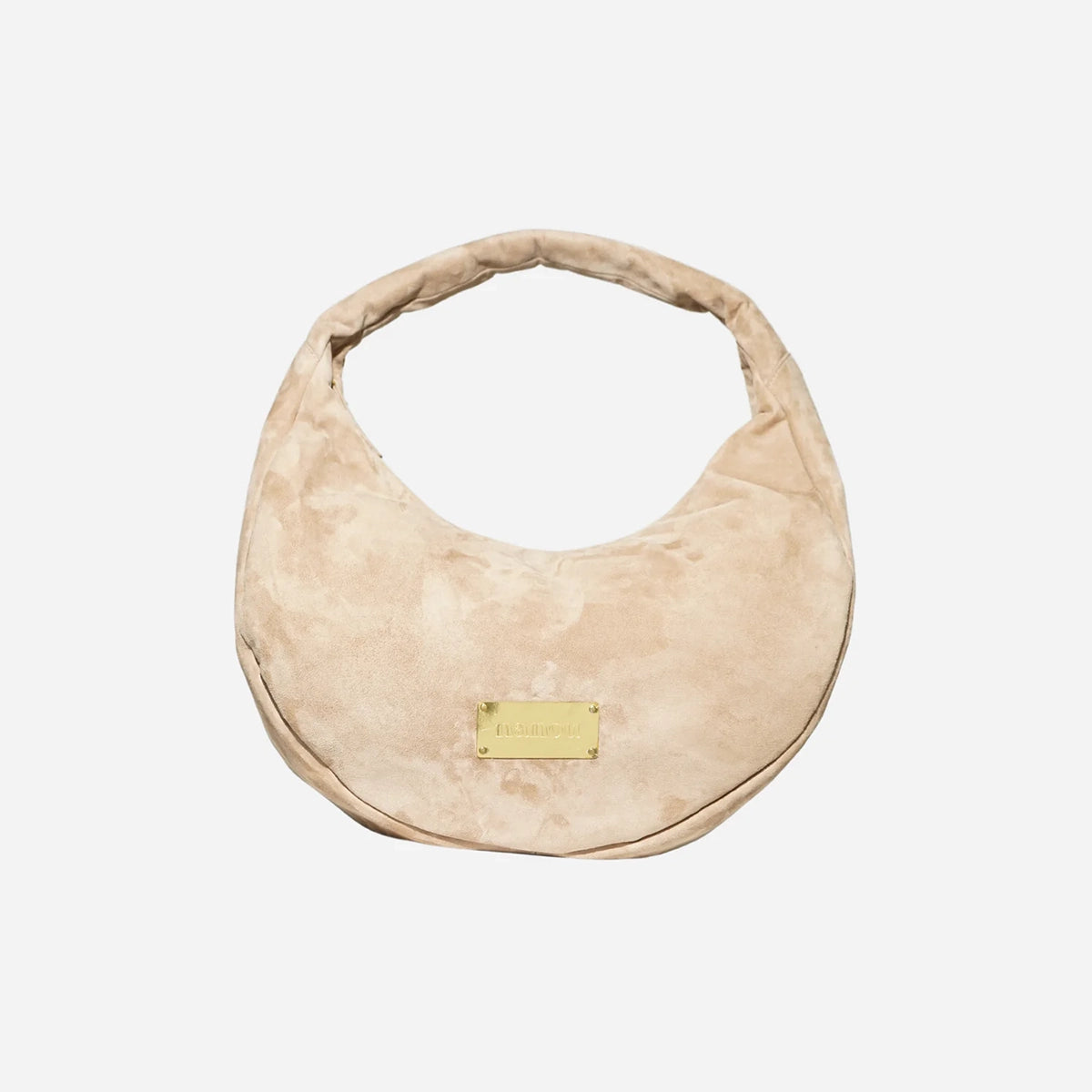 The Circle bag Medium Suede- Taupe