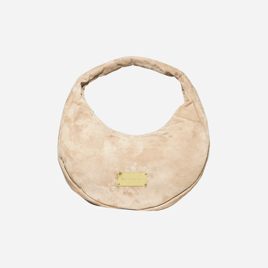 The Circle bag Medium Suede- Taupe