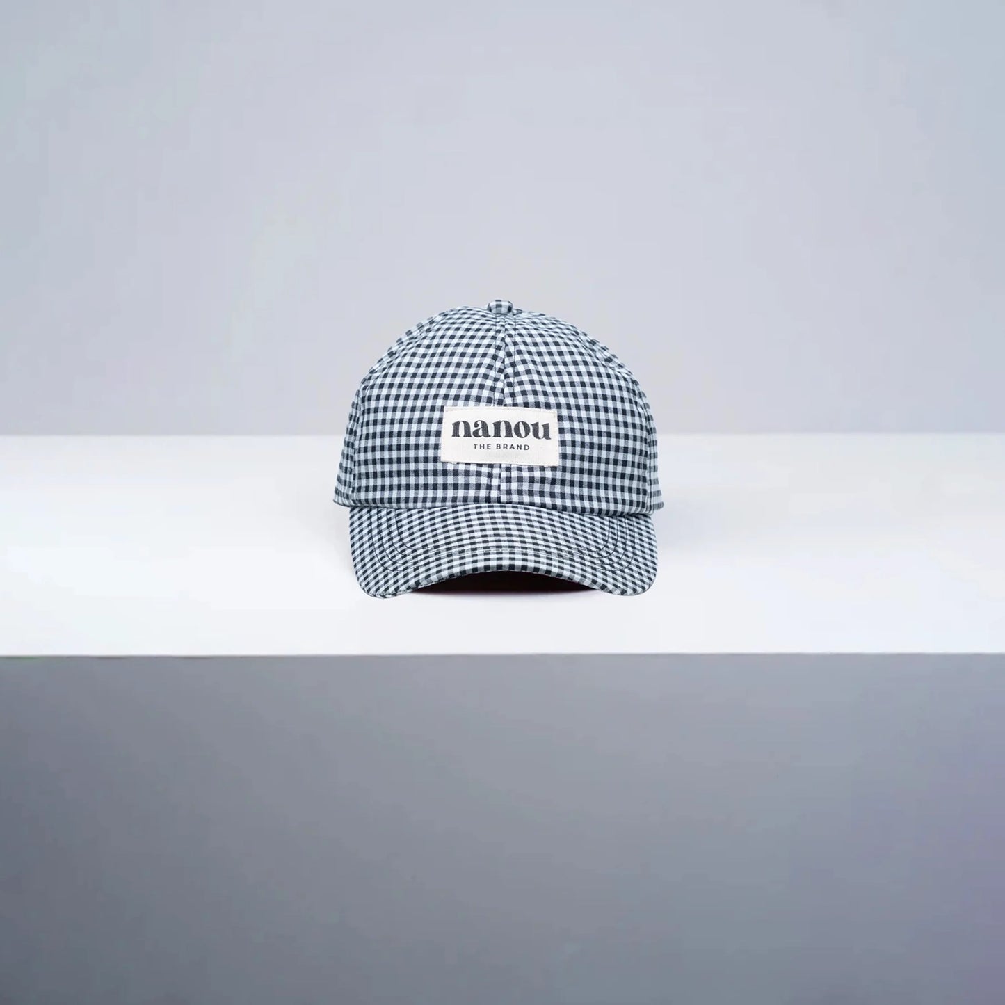 Nanou cap Vichy Black
