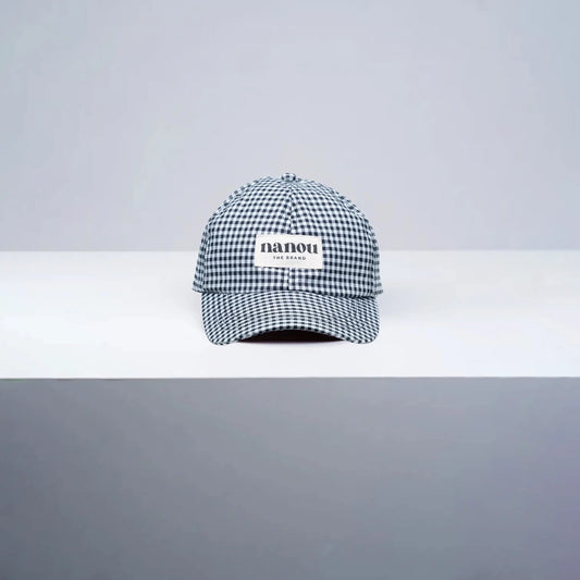 Nanou cap Vichy Black