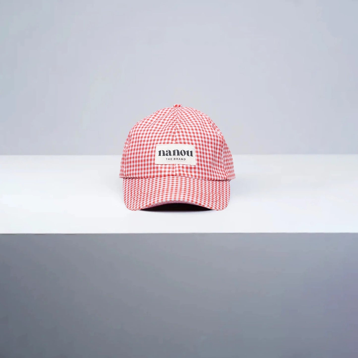 Nanou cap Vichy Red