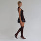 Marigold Knit Mini Dress