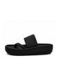 Black Toe Ring Slides