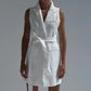 SLOAN COAT DRESS NATURAL WHITE