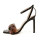 Leopard Fur High Heels