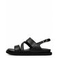 Black Minimal Sandals