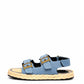 Blue Denim Sandals