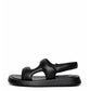 Black Minimal Sandals