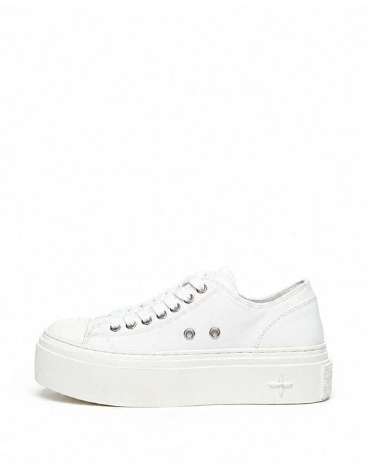White Platform Sneakers