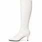 White Heeled Boots