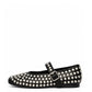 Studded Mary Jane Flats