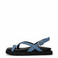 Blue Cross Sandals