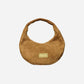 The Circle bag Medium Suede- Chocolate