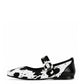 Cow Print Mary Jane Flats