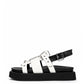 White Strap Sandals