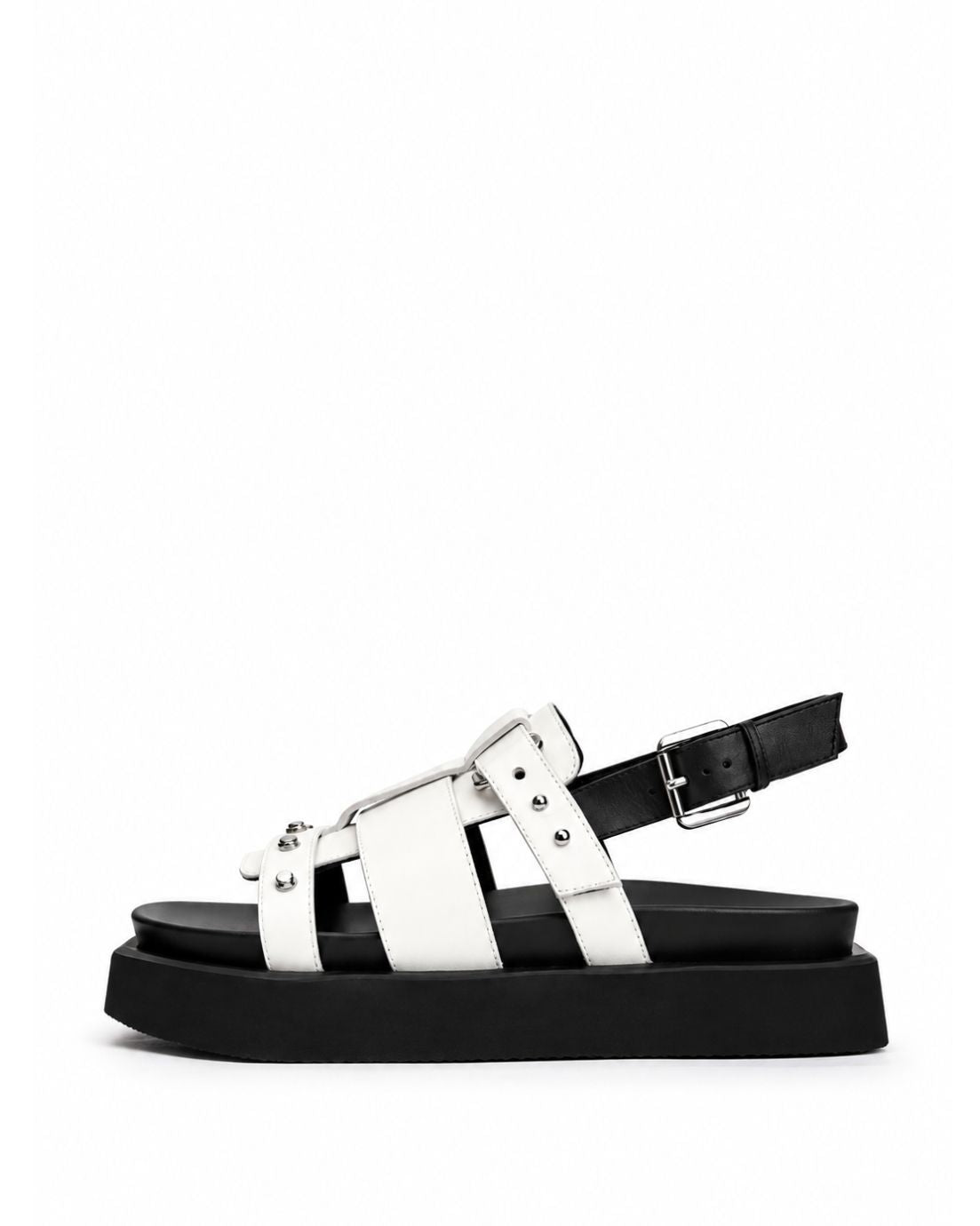 White Strap Sandals