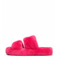 Pink Fur Slippers