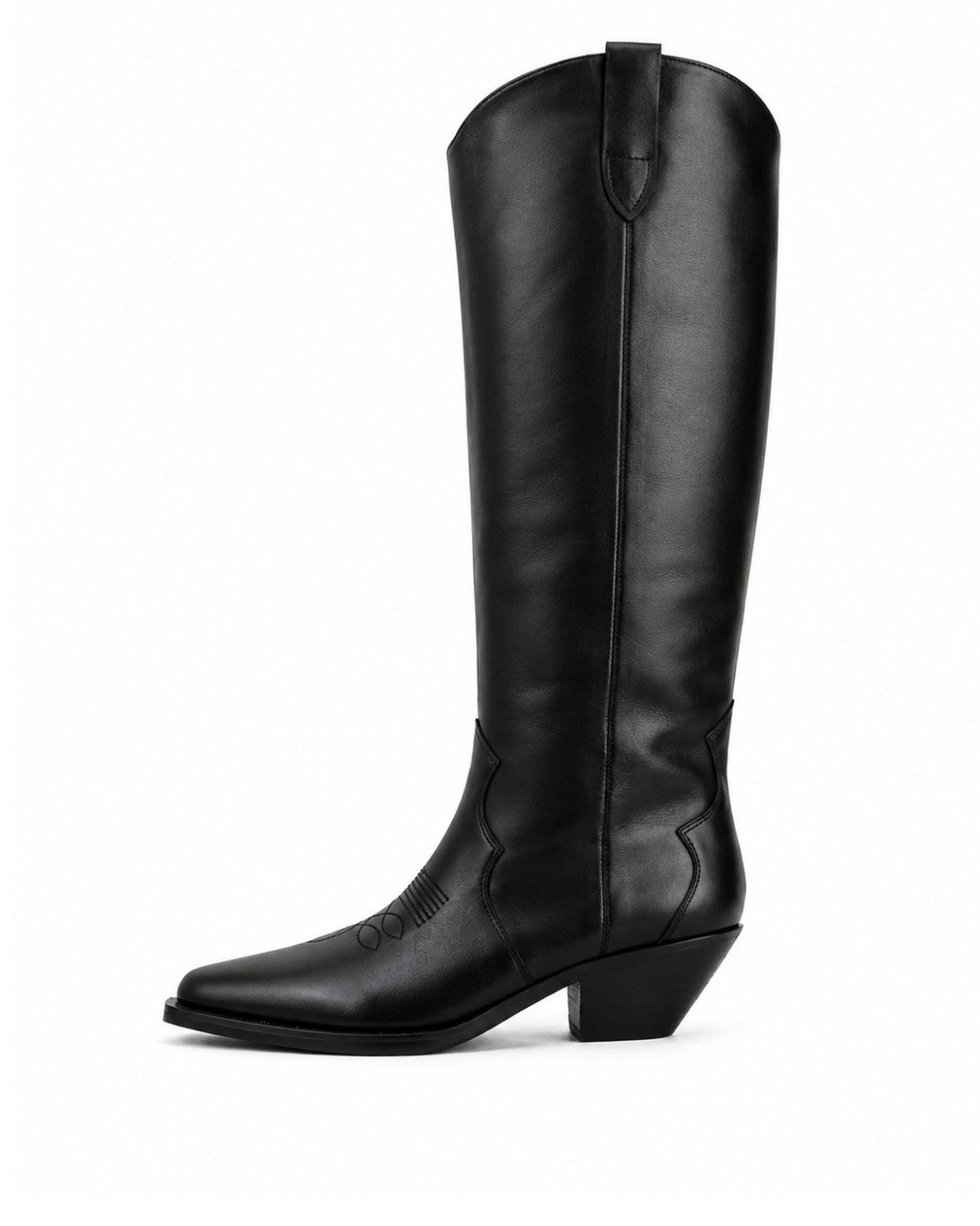 Black Knee Boots