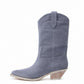 Blue Suede Boots