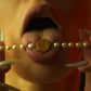 SMILEY CHOKER GOLD PLATED