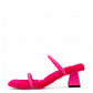 Pink Fur Mules
