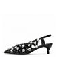 Crystal Cage Heels