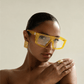 Yellow Shield Sunglasses
