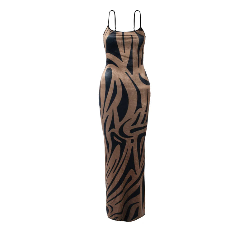 SAGE & BLACK ROSE DRESS