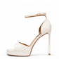 Ivory Platform Heels