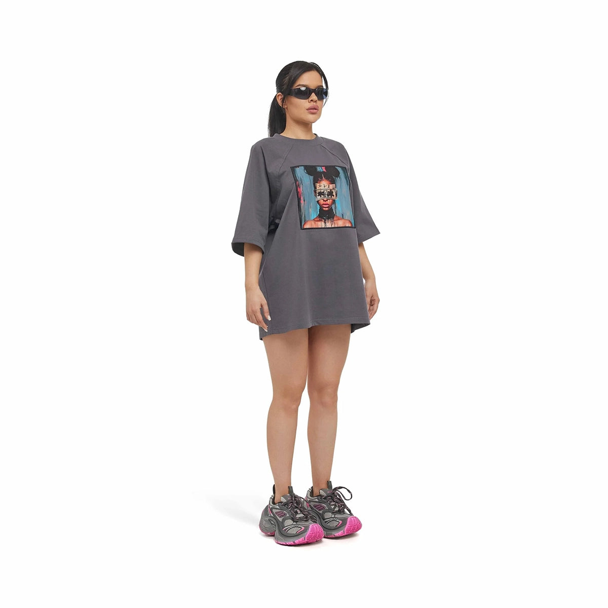 T-shirt X-FACE Graphite