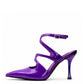 Purple Patent Heels