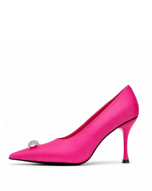 Pink Crystal Pumps