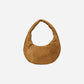 The Circle bag Small Suede- Chocolate