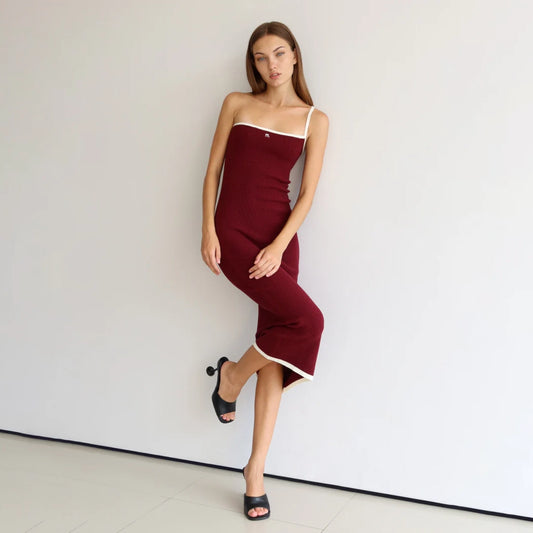 M. One Shoulder Dress