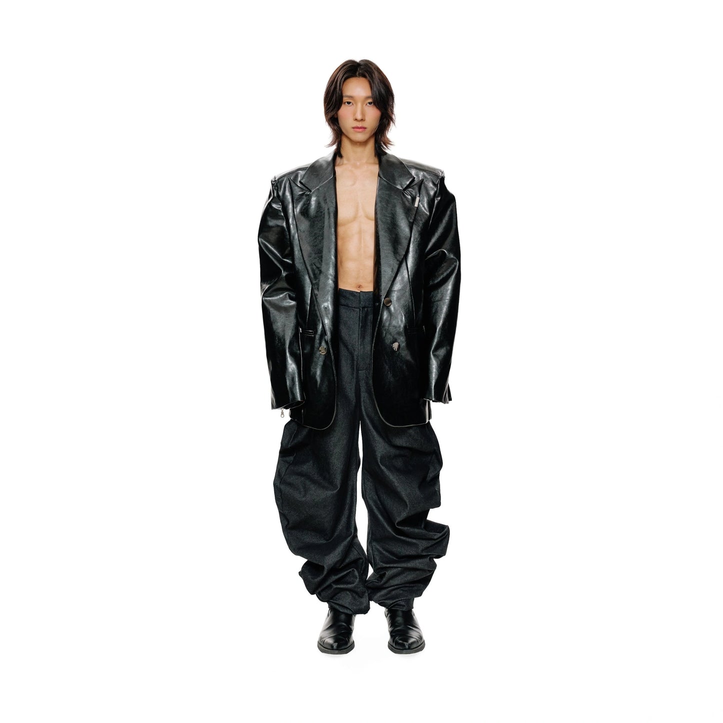 RIDGE TROUSERS BLACK DENIM