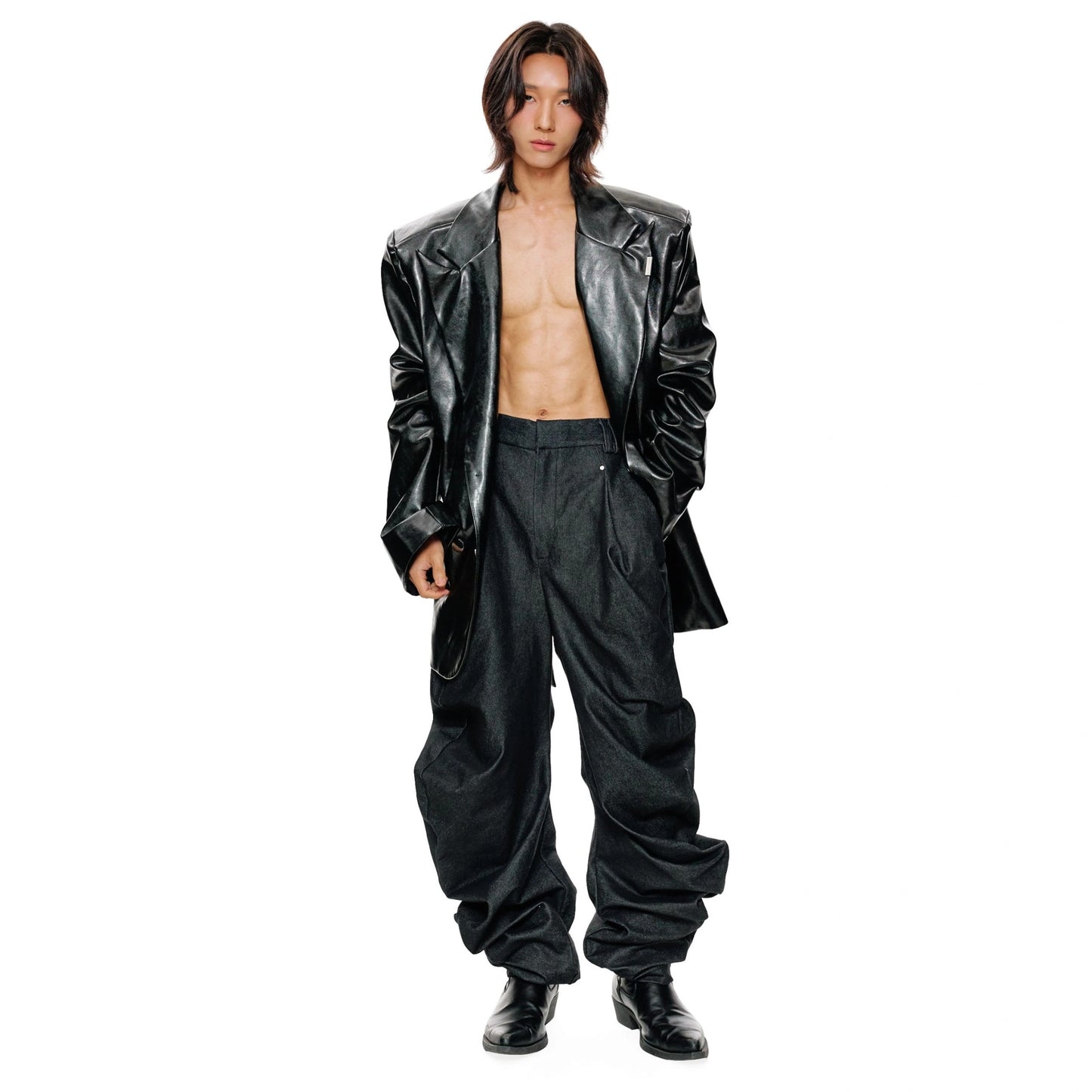 RIDGE TROUSERS BLACK DENIM