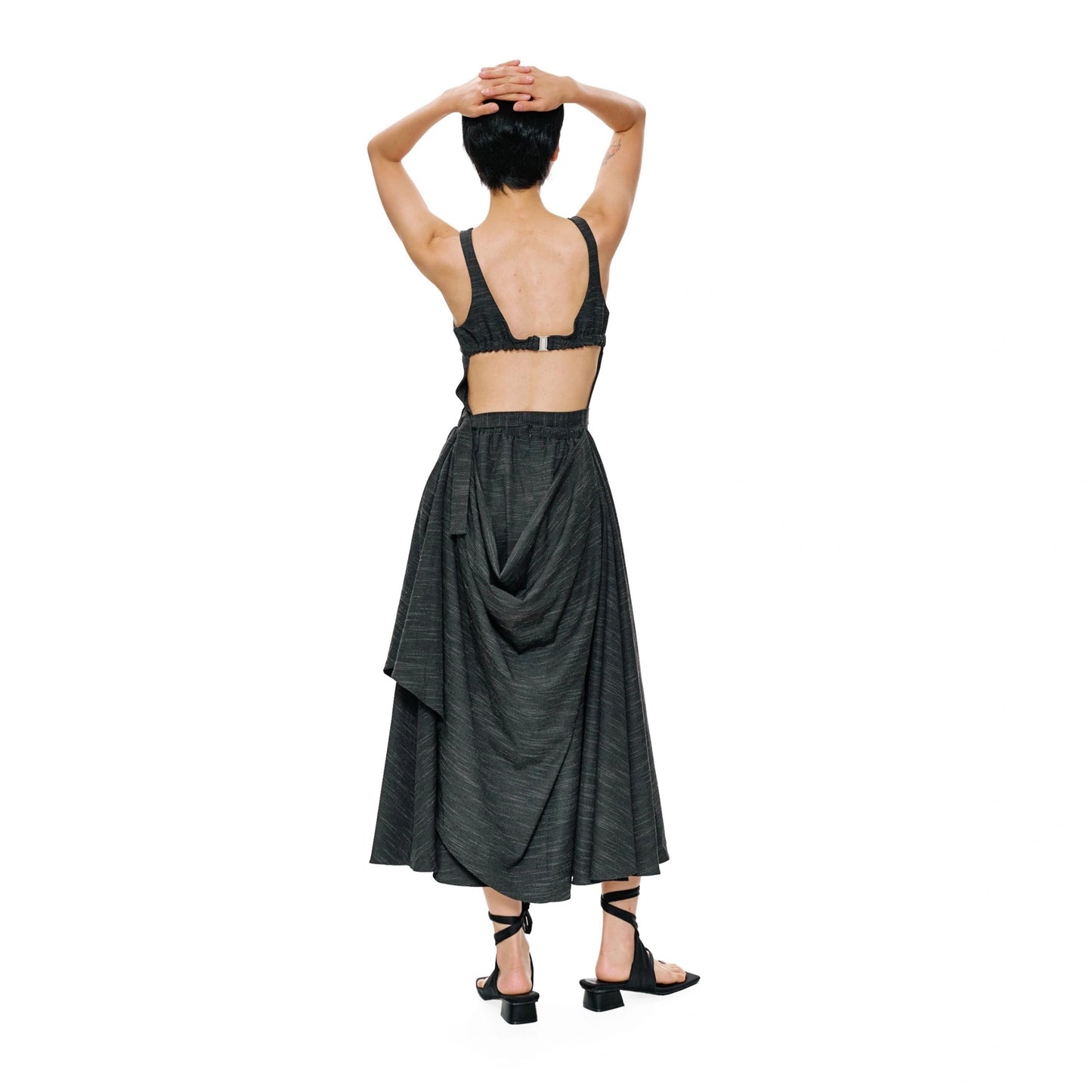 FOUNTAIN ASSYMETRIC DRESS