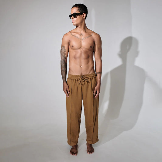 Barrel Tracks Pants In Chocolate